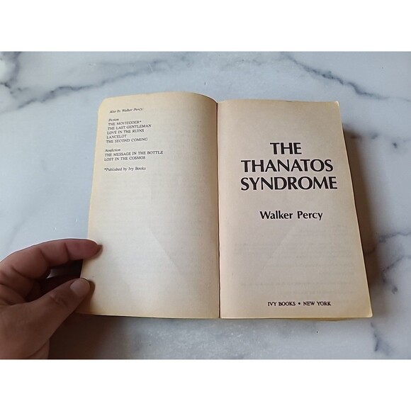 Thanatos Syndrome by Walker Percy (1988, Mass Market) - Picture 3 of 10